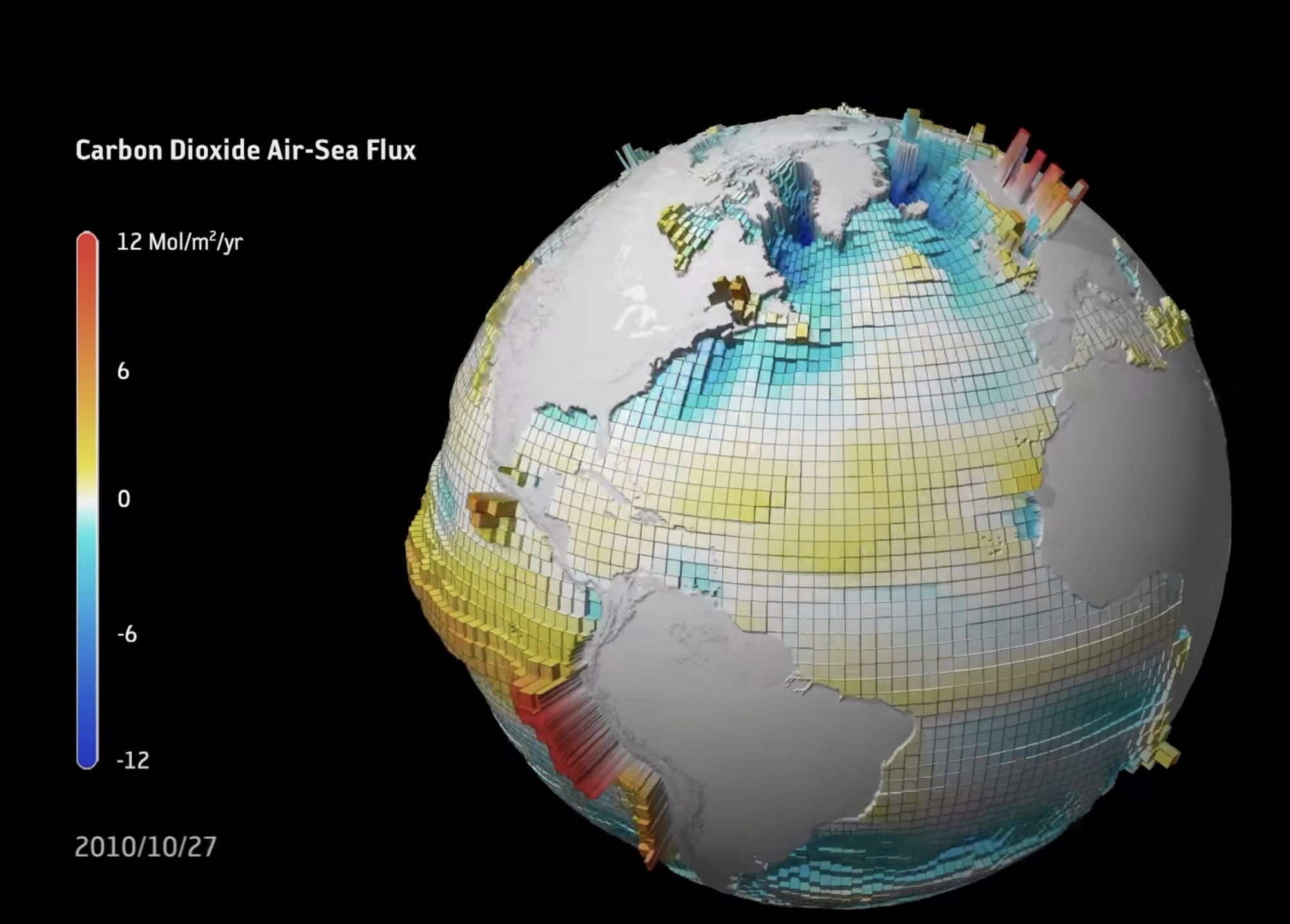 Carbon dioxide air-sea flux