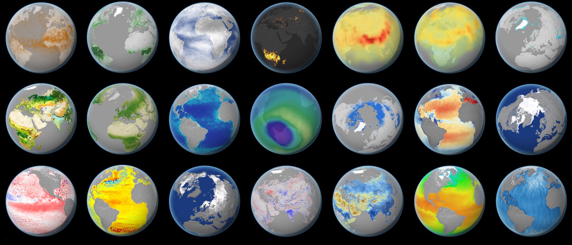 Globale, satellitengestützte Klimadatensätze der CCI der ESA